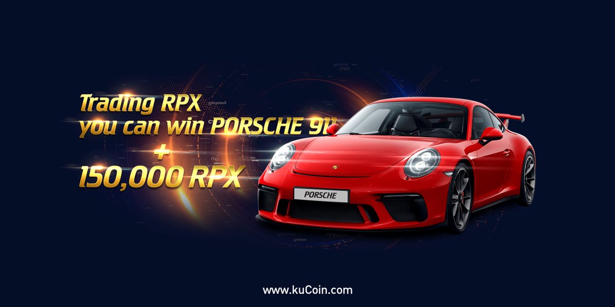 Promoção da Kucoin e RedPulse vai dar um PORSCHE 911 e mais prêmios