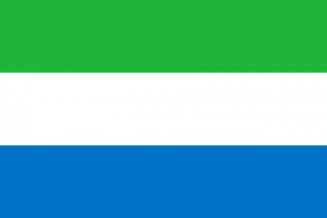 Serra Leoa Bandeira
