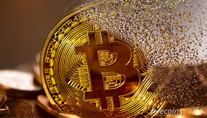 Bitcoin perdendo valor