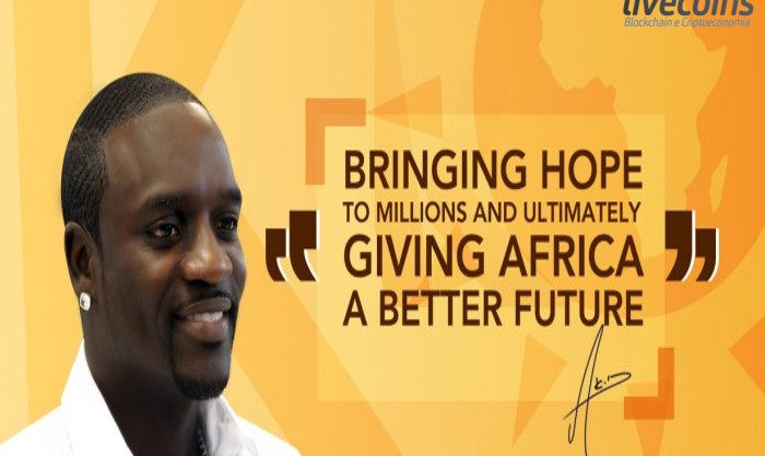 Cantor Akon e criptomoedas no Senegal