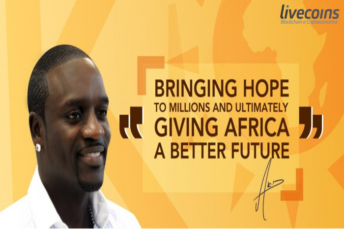 Cantor Akon e criptomoedas no Senegal