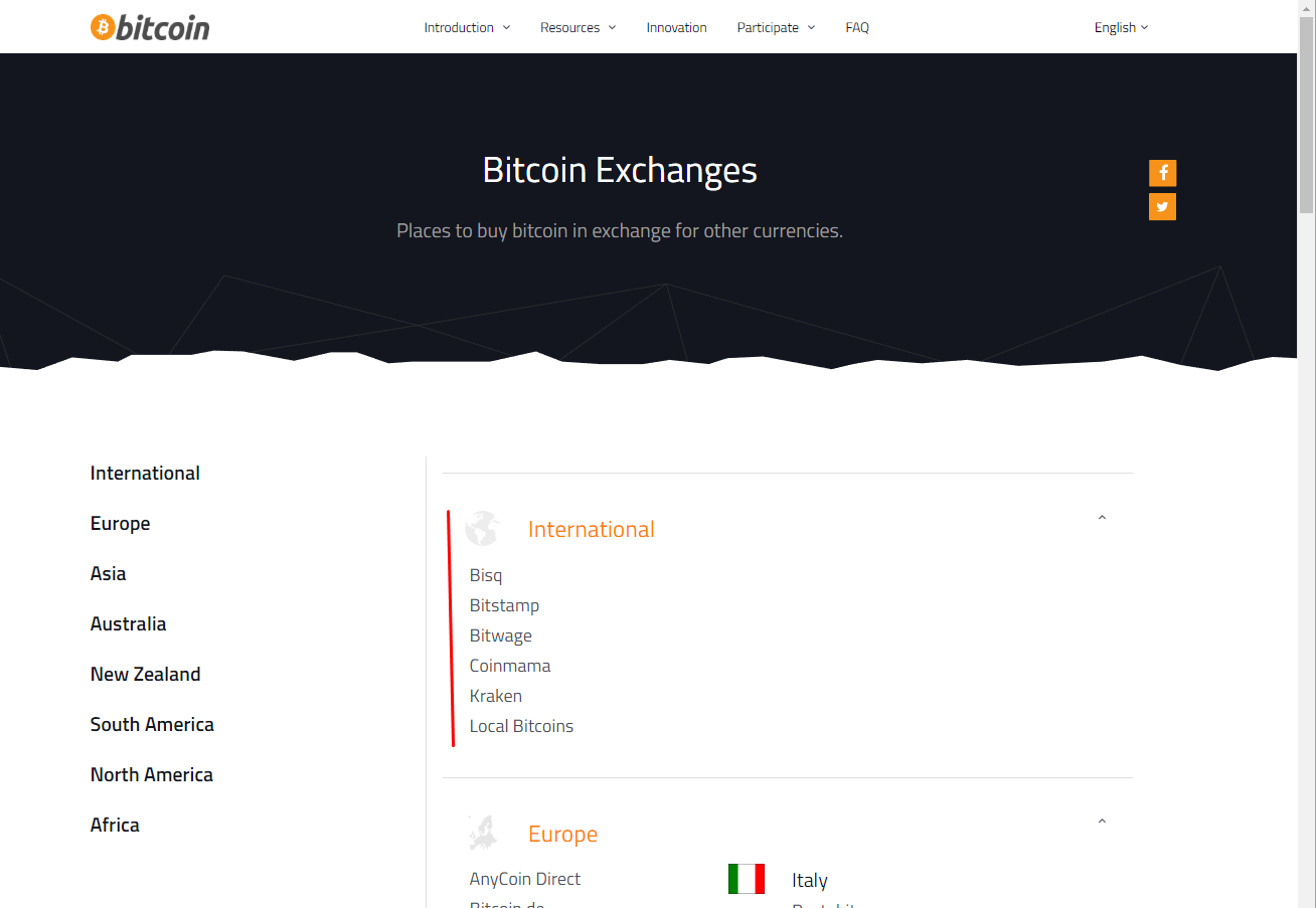 Novo site bitcoin.org não mostra mais a coinbase