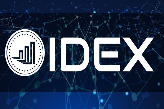 trade em uma exchange descentralizada - IDEX