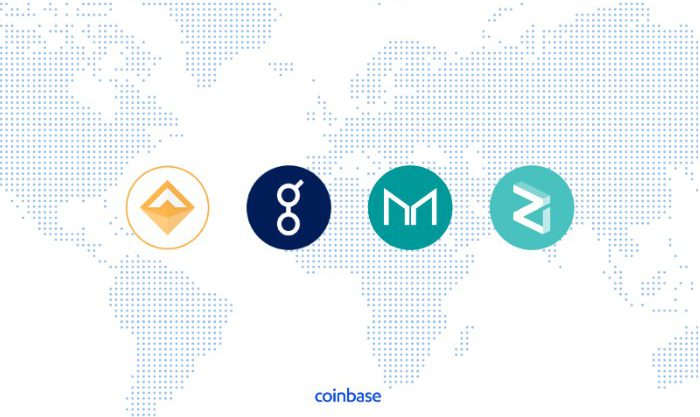 tokens Ethereum listados na Coinbase