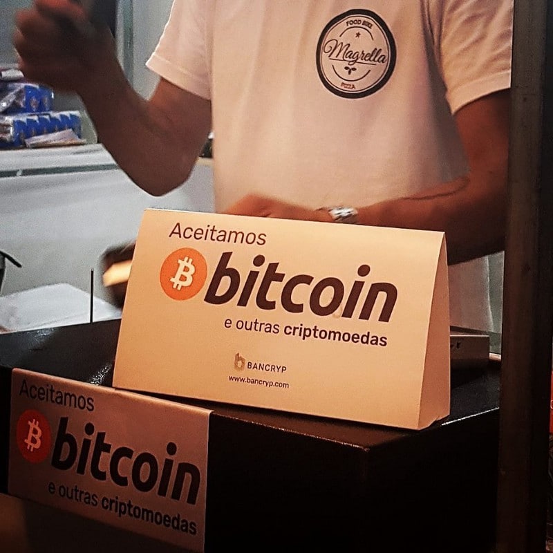 Aceitamos Bitcoin