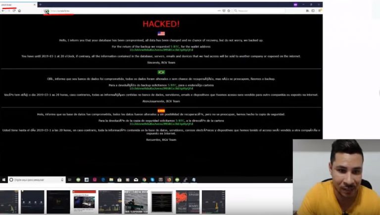 Site da Unick Forex foi hackeado?