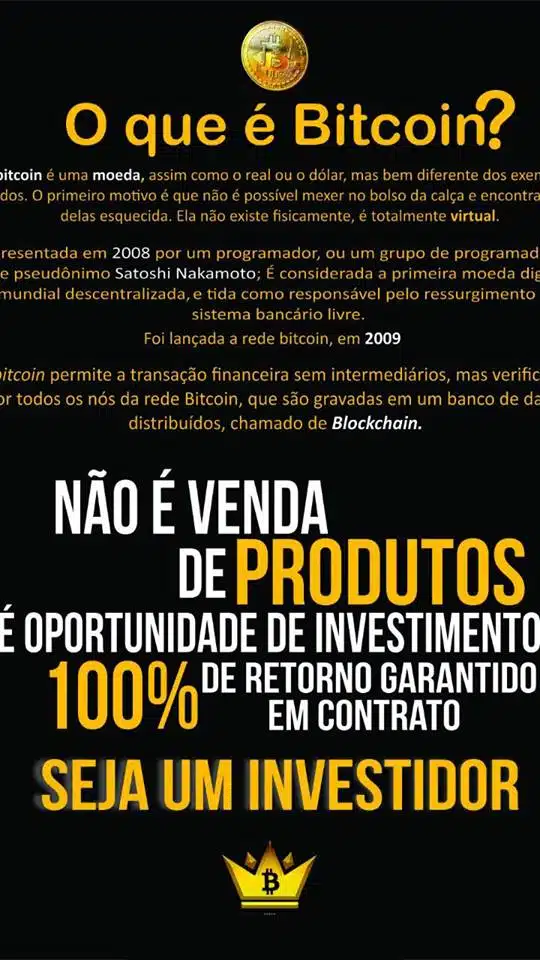Anúncio da Imperium no Facebook