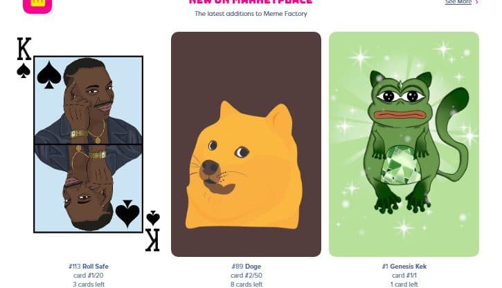 MEME Factory disponibiliza memes colecionáveis na blockchain