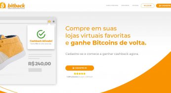 Plataforma oferece cashback em Bitcoin nas compras feitas em grandes lojas virtuais