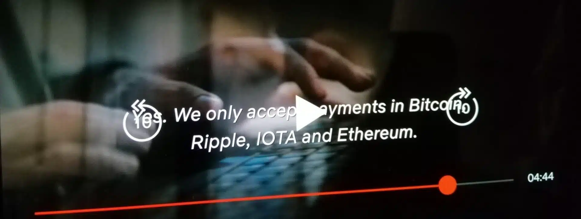 Cena de Como Vender Drogas Online (Rápido)” menciona Bitcoin, Ethereum, Ripple e IOTA