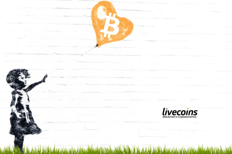 Arte com Bitcoin em Banksy
