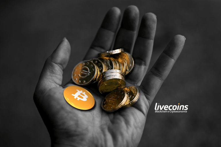 bitcoin na mão