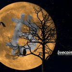 Bitcoin to the Moon (na lua). Imagem: Sabotag3x