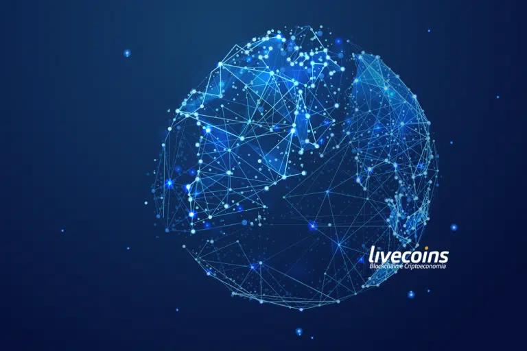 Mundo Conectado por Nós de Blockchain