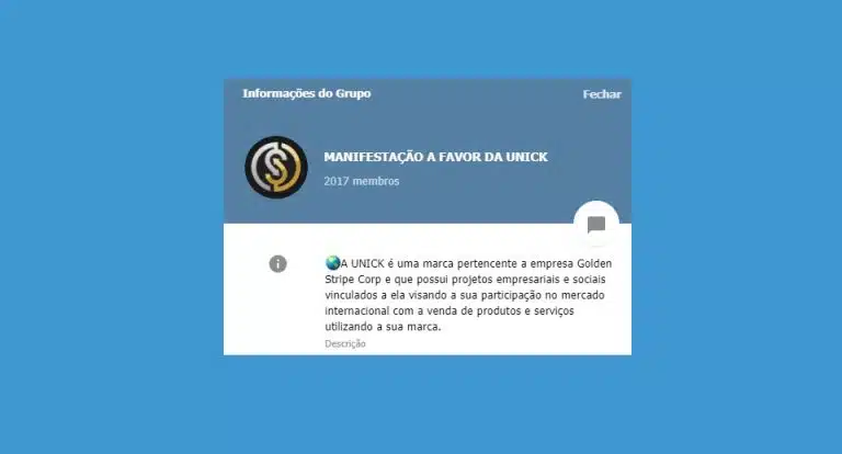 Grupo planeja manifestação em favor da Unick Forex