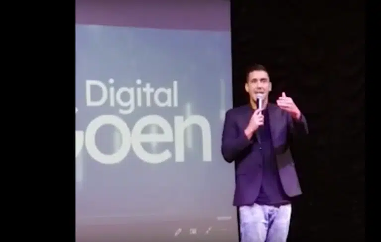 Ator global André Marques é contratado da Digital Goen para fazer propaganda da empresa