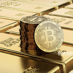 Bitcoin e Barras de Ouro