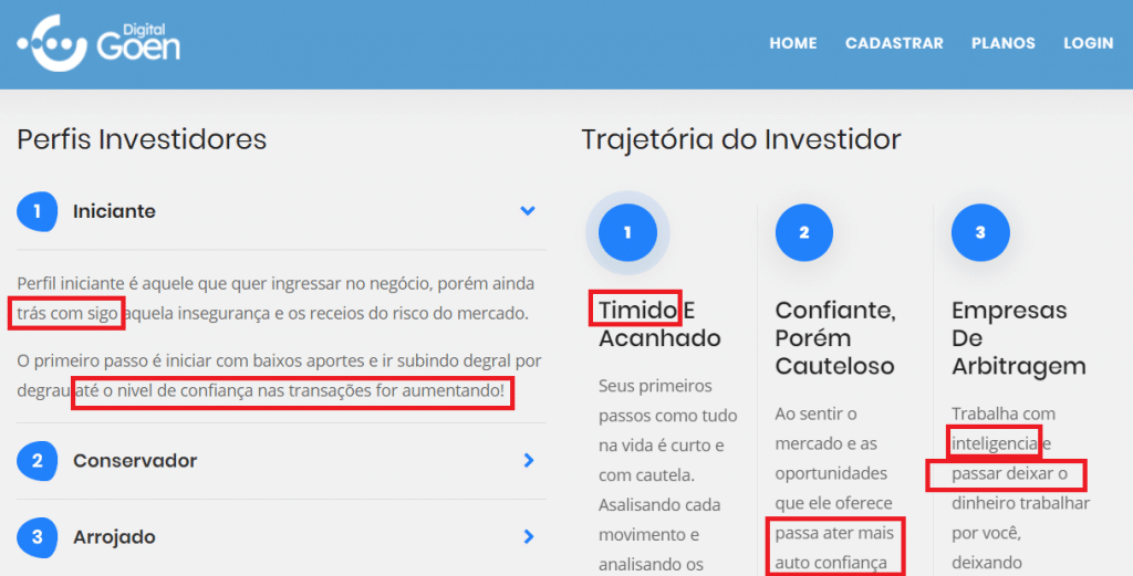 Erros crassos de português minam credibilidade da empresa