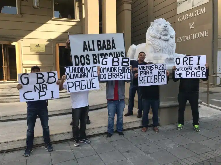 Manifestação no GBB