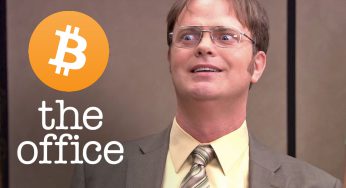 Ator de “The Office” manda mensagem para investidores de Bitcoin