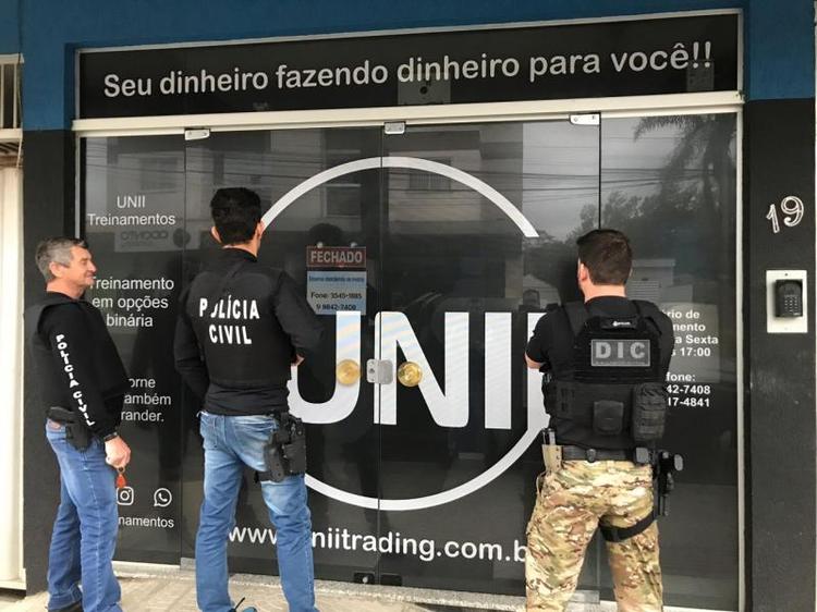 Operação Pedra Angular ocorreu na manhã desta terça-feira em oito municípios(Foto: Polícia Civil / Divulgação)