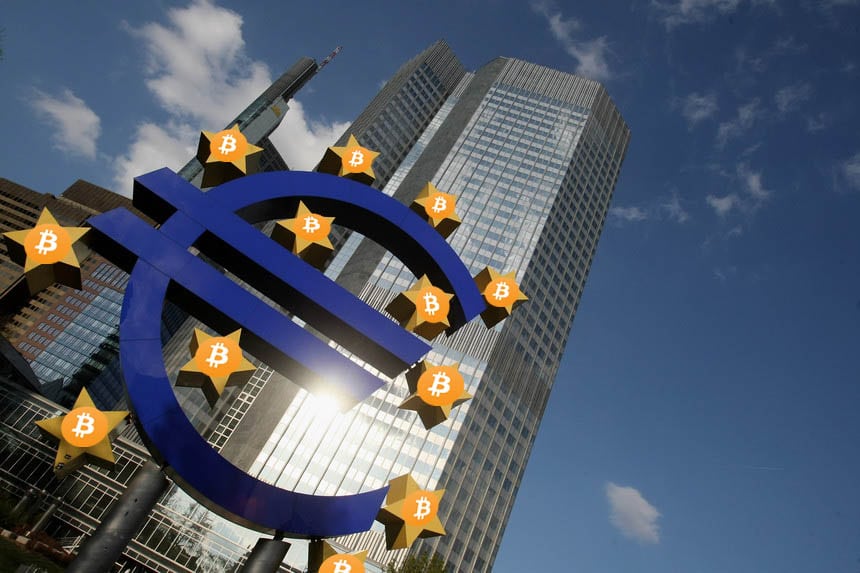 Banco Central Europeu discute criação de criptomoeda própria