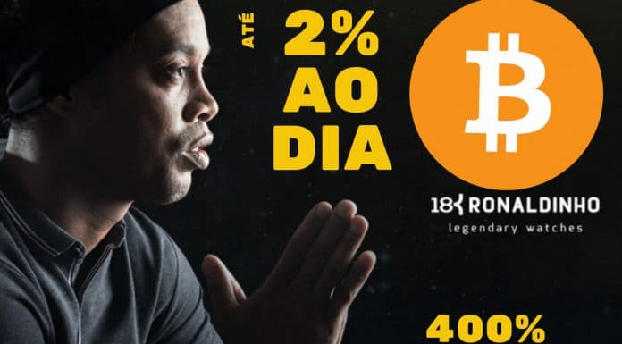 Ronaldinho Gaúcho em Propaganda da 18K