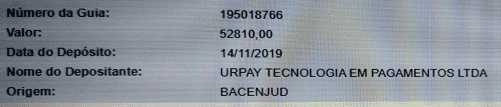 BACENJUD URPAY