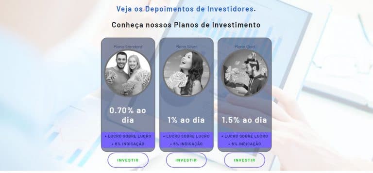 Blockchain Investimentos garante lucro de até 45% ao mês com criptomoedas; será que é pirâmide financeira?