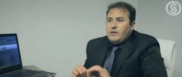 Leidimar Lopes, presidente da Unick Forex. Reprodução/YouTube