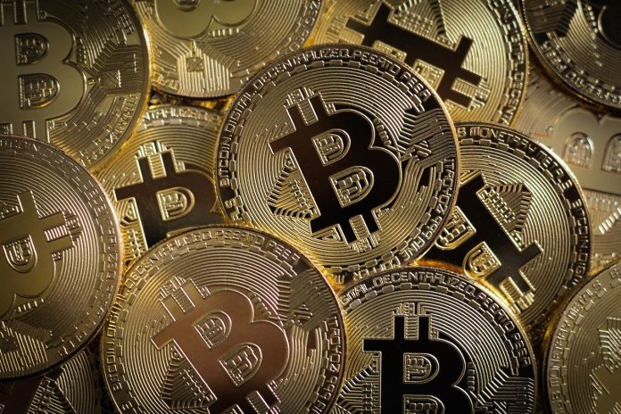 Moeda digital Bitcoin (BTC)