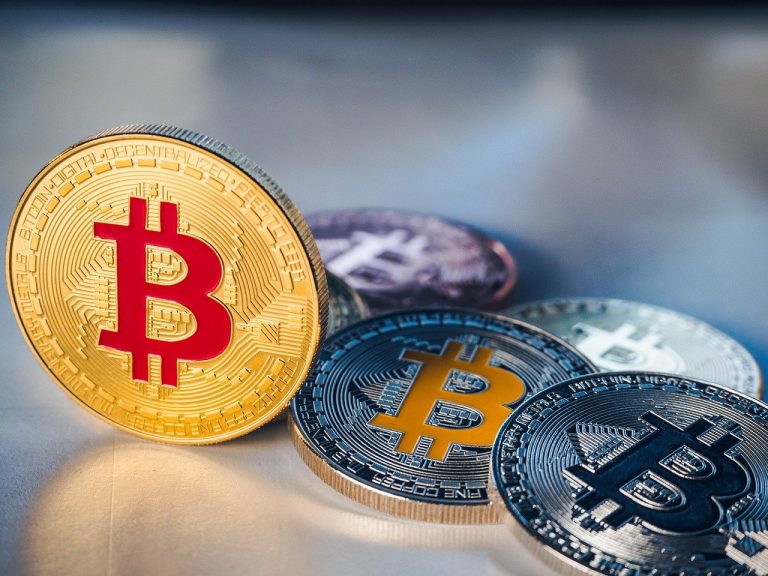 Moeda Bitcoin personalizada