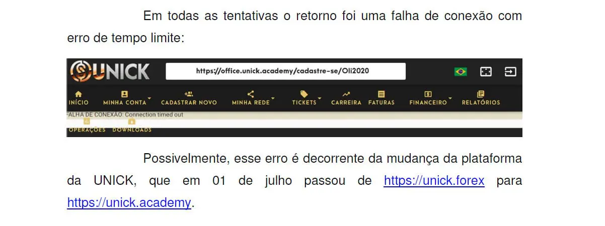 Documento da PF aponta que Unick mudou formato para captar clientes e se ocultar de investigações