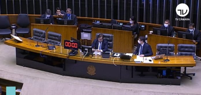 Votação da MP 905/2019 na Câmara dos Deputados - Reprodução