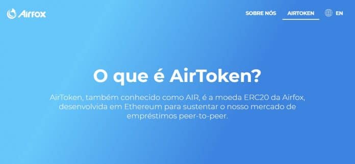 AirToken é o token Ethereum da Airfox, fintech de criptomoedas adquirida pela Via Varejo nos últimos dias