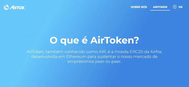 AirToken é o token Ethereum da Airfox, fintech de criptomoedas adquirida pela Via Varejo nos últimos dias
