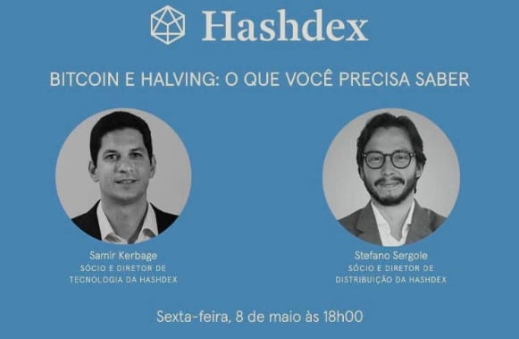Hashdex fará live sobre Bitcoin e Halving