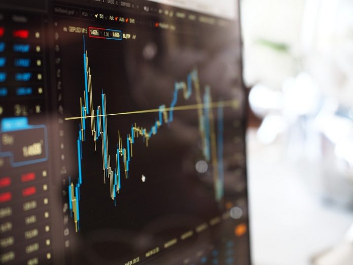 Gráfico de ações, área de finanças está aquecida nos últimos anos