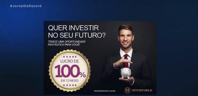 Minerworld vira manchete no Jornal da Record