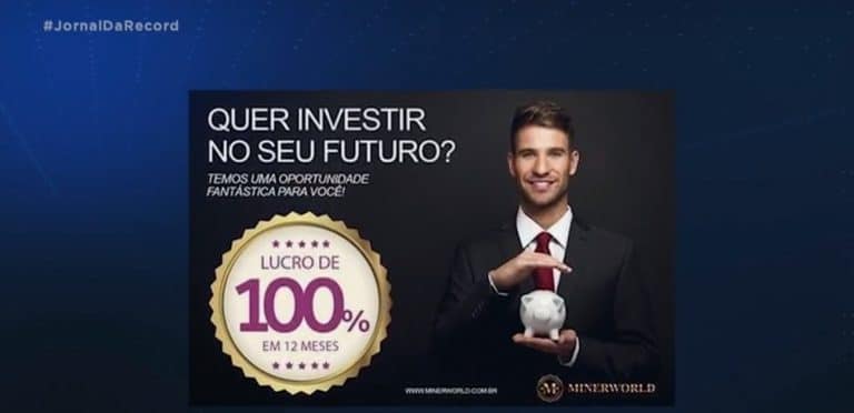 Minerworld vira manchete no Jornal da Record