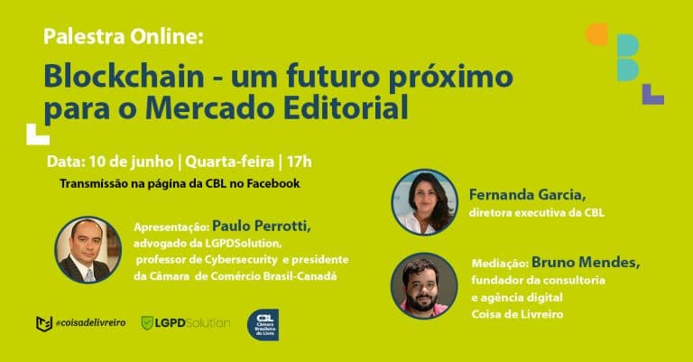 Tecnologia Blockchain será usada por Câmara Brasileira do Livro