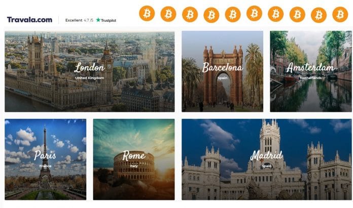 Travala: Plataforma para viagens que aceita bitcoin
