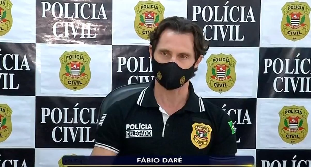 Delegado da Polícia Civil, Fábio Daré explicou funcionamento do golpe com Bitcoin que usava bancos digitais