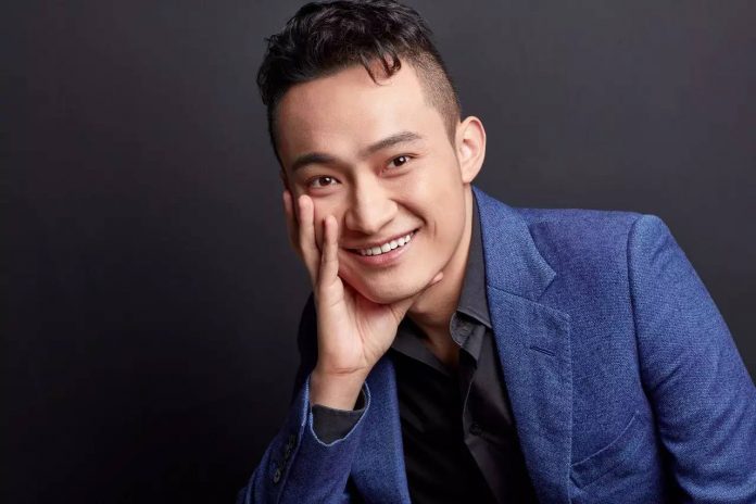 Justin Sun fundador da altcoin Tron TRX