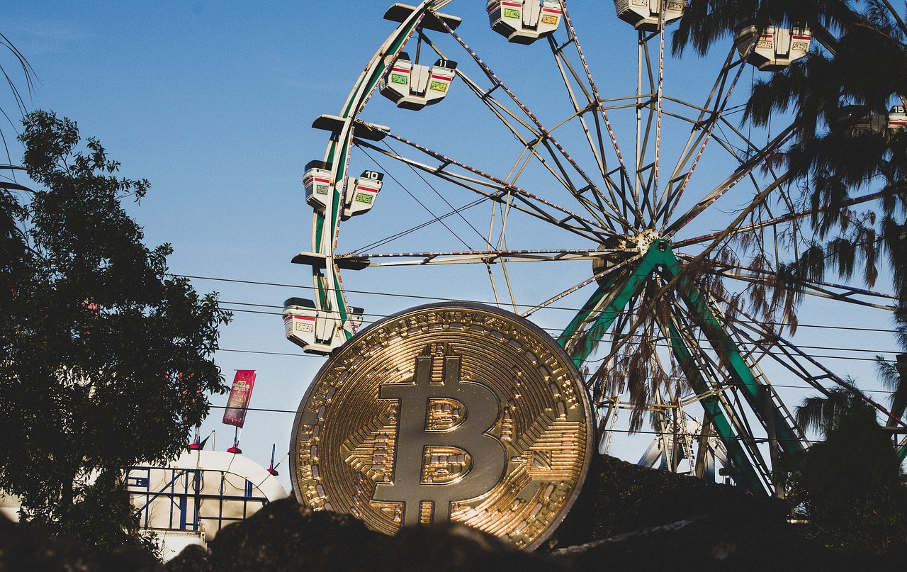Bitcoin na roda gigante