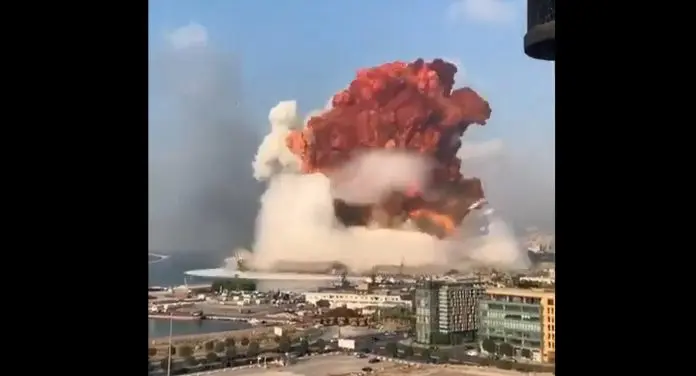 Explosão na Capital do Líbano, Beirute