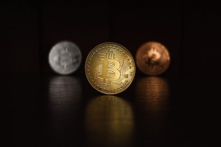 Moeda digital Bitcoin BTC