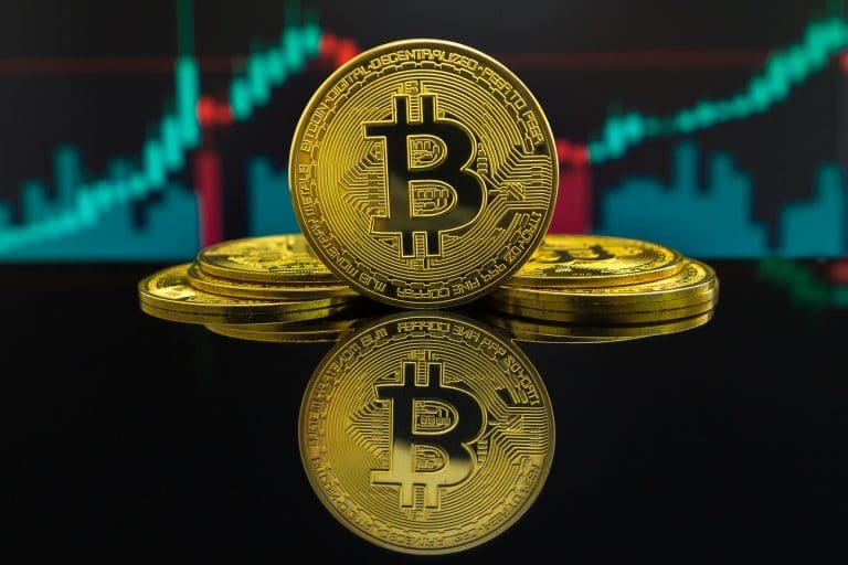Alta do Bitcoin gráfico