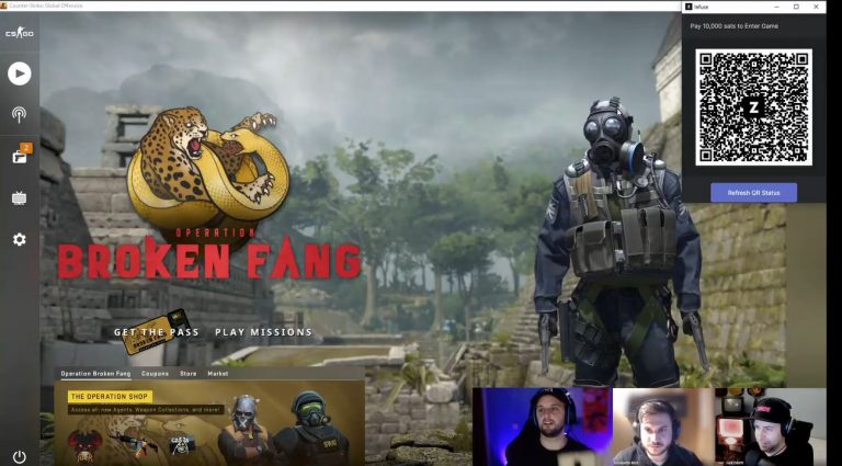 Gamers agora podem ganhar frações de bitcoin jogando Counter-Strike