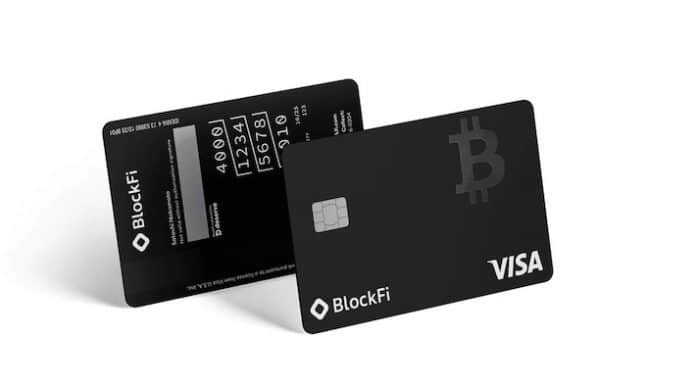 Visa BlockFI